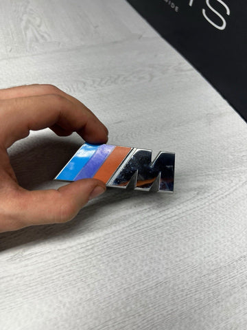 BMW Genuine Z3 M Coupe Roadster Chrome Emblem "M" Decal Badge 51142250811