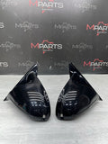 2015-2020 BMW F82 F83 M4 Door Mirrors Auto Dim Sapphire Black Pair