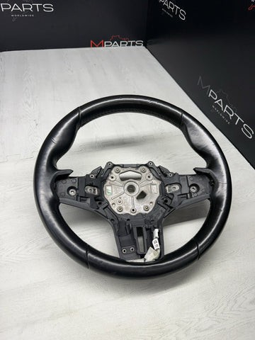 BMW 19-25 M340i 330i G20 M-Sport Front Leather Steering Wheel Assembly OEM