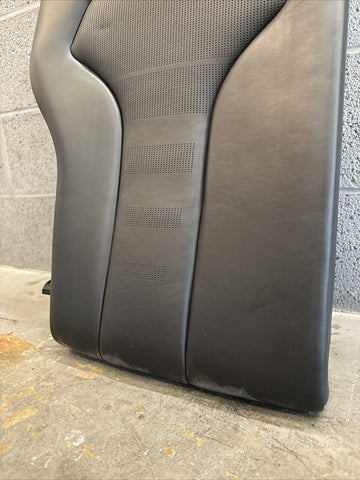 BMW F82 M4 Coupe 15-20 Right Rear Back Seats Black Leather Back Rest Backrest