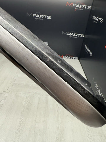 01-06 BMW E46 M3 Brushed Aluminum/Black Door Trim Armrest Front Left Driver