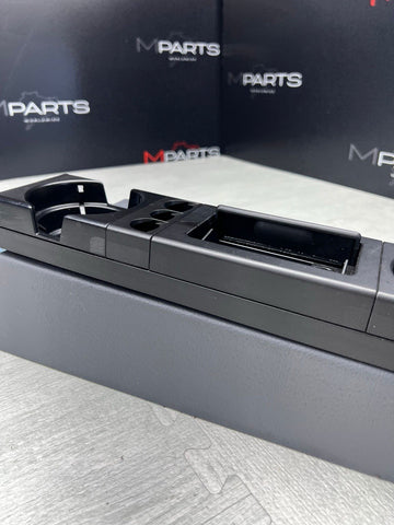 92-99 BMW E36 3 Series M3 Front Center Console Cup Drink Holder Tray Grey OEM