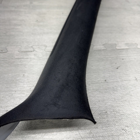 2001-2006 BMW M3 E46 Coupe Front Right Passenger A Pillar Trim Cover Black OEM