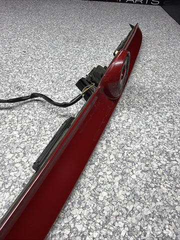 01-06 BMW E46 M3 Convertible Trunk Lid Grip Key Deck Handle Imola Red *Crack*