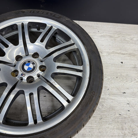 01-06 BMW E46 M3 Factory Front 19x8 M Double Spoke Alloy Style 67 Wheel 19” OEM