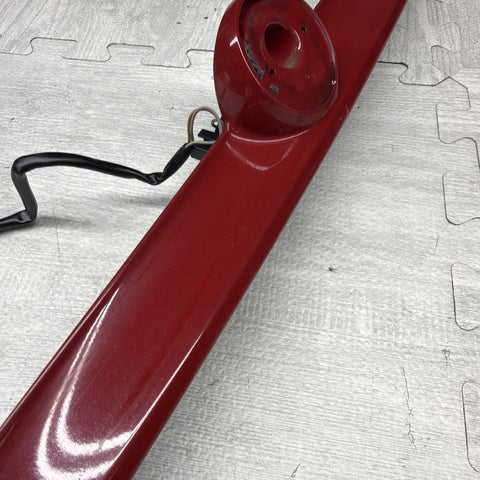01-06 BMW E46 M3 Convertible Trunk Lid Grip Key Deck Handle Imola Red