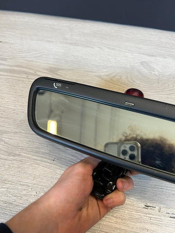 01-06 BMW E46 M3 Rearview Rear View Mirror SOS