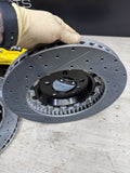 NEW 95-99 BMW E36 M3 BREMBO Big Brake Kit Yellow Calipers Rotors Set Plug Play