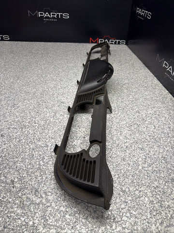 01-06 BMW E46 M3 CONVERTIBLE REAR SEAT ROLLOVER BAR TRIM COVER BLACK 8204279 OEM