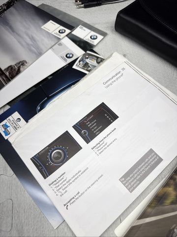 2012 BMW 7 Series Sedan Owners Manual Book  740i 740li 750i 760li x drive Case