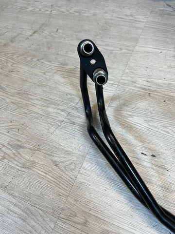 01-06 BMW E46 M3 S54 ENGINE OIL COOLER LINES 17222283209 2283209 ORIGINAL