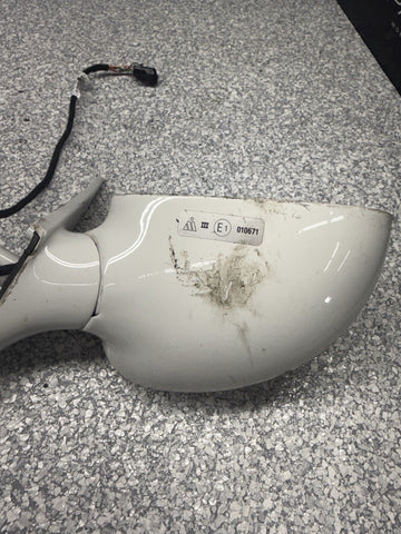 01-06 OEM BMW E46 M3 Right Passenger Side Door Mirror Alpine White *Notes*