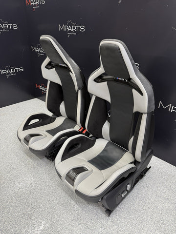 21-26 BMW G80 M3 Sedan Original Silverstone Interior Front Bucket Seats