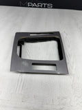 01-06 BMW E46 M3 Convertible Center Shift Shifter Trim Brushed Aluminum *Bent