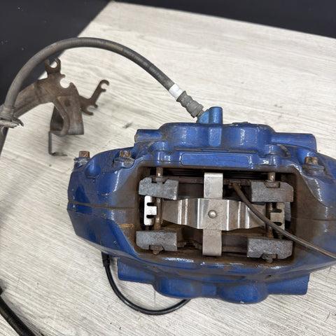 BMW 15-20 F87 M2 F30 F31 F80 F82 F83 M3 M4 Front Left Driver Brake Caliper Blue