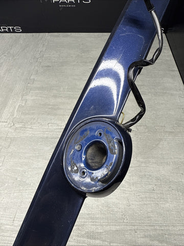 01-06 BMW E46 M3 Convertible Trunk Lid Grip Key Deck Handle Blue *2 Broken Tabs*