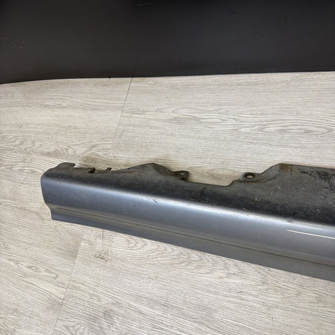 2001-2006 BMW E46 M3 Silver Gray Rocker Panel Side Skirt OEM Left Driver