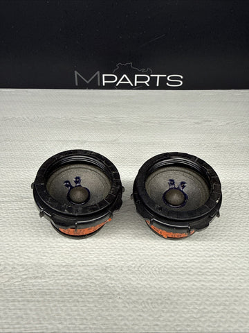 01-06 BMW E46 M3 COUPE HARMON KARDON DOOR REAR PANEL SPEAKERS
