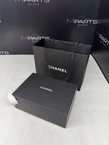 CHANEL 25 Small Black Purse Bag Box