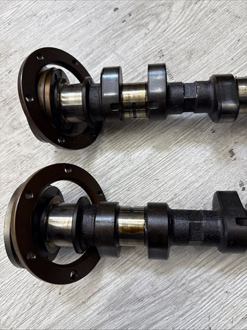 01-06 BMW E46 M3 S54 Motor Engine Cylinder Head Cams Camshafts Pair