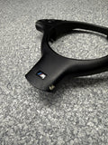 OEM 01-06 BMW E46 M3 Upper & Lower Steering Wheel Trim Cover Plate Black