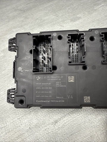 15-20 BMW M4 GENUINE REAR BODY REM FUSE BOX CONTROL MODULE OEM 61359866981
