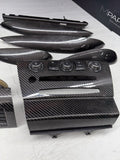 06-07 OEM BMW E63 E64 M6 Front Rear Door Dash Center Console Carbon Trim *Notes*