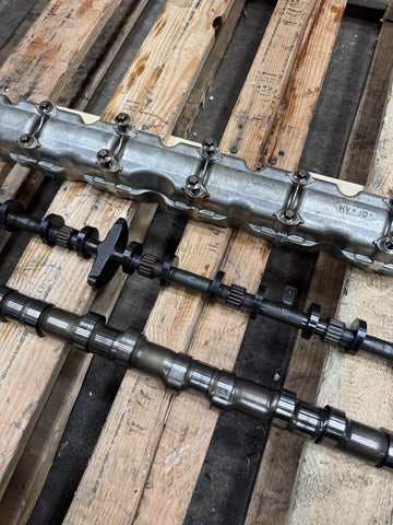 15-20 BMW F80 F82 F83 M3 M4 S55 Front Engine Motor Camshafts Set No Damage