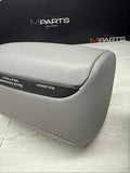 2001-2006 BMW E46 M3 Convertible Grey Rear Headrests Head Rests Pair OEM