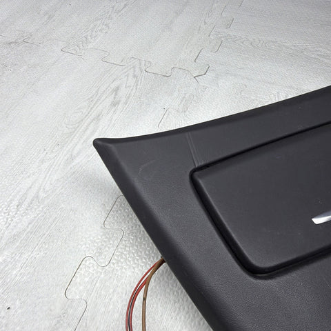 09-13 BMW E93 M3 DCT CIC LEATHER CENTER CONSOLE TRIM CONVERTIBLE *CREASES*