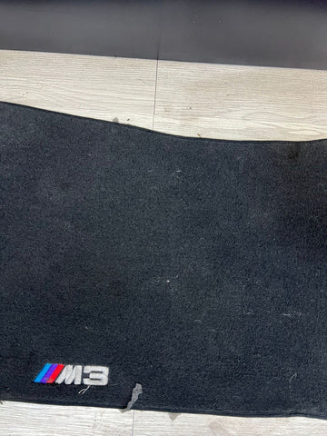 Genuine 01-06 BMW E46 M3 Coupe Carpets Floor Mats Black Front
