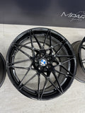 15-20 BMW F80 F82 F83 M3 M4 Competition 666M 20” OEM Wheels Rims Set Gloss Black