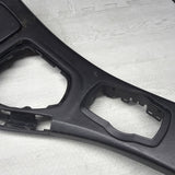 09-13 BMW E93 M3 MANUAL CIC LEATHER CENTER CONSOLE TRIM