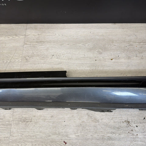 15-20 BMW F82 F83 M4 Rocker Panel Side Skirt Left Driver Mineral Gray