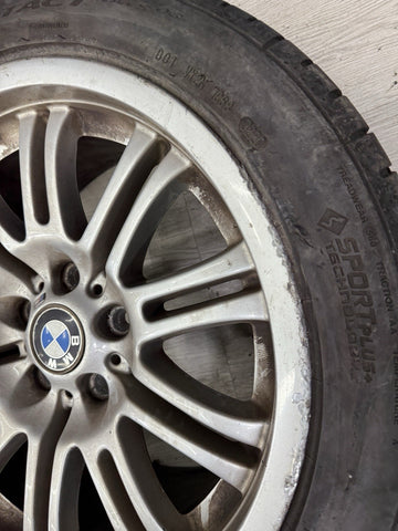 01-06 BMW E46 M3 Factory Rear 18x9 M Double Spoke Alloy Style 67 Wheel 18" OEM