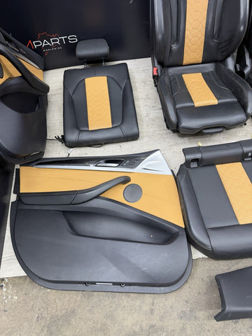 18-24 BMW F97 G01 X3M Interior Seats & Panels Leather Black