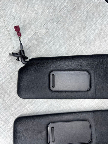 07-13 OEM BMW E88 E93 128 328 335 M3 Convertible Driver Passenger Sun Visor SET