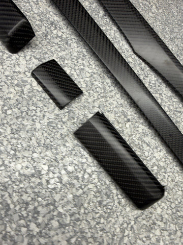 PORSCHE 718 982 GT4RS WEISSACH MATTE CARBON INTERIOR TRIMS SET PACKAGE OEM
