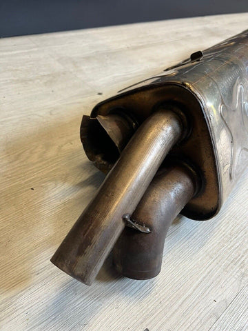 Porsche 911 991 Turbo S Muffler Exhaust OEM