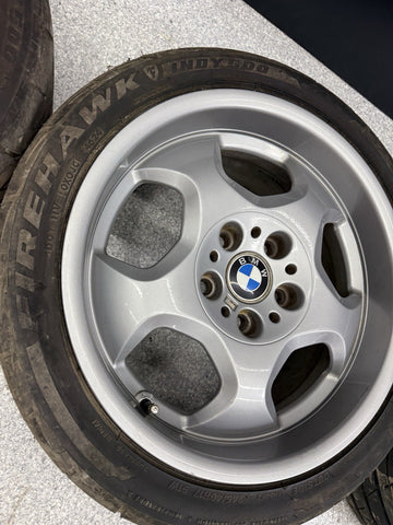 95-99 BMW E36 M3 OEM 17" Staggered M Contour Set of 4 Wheels Rims