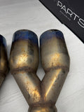 BMW E46 E92 M3 M5 M6 Exhaust Muffler Tips Aftermarket Custom 3.5”