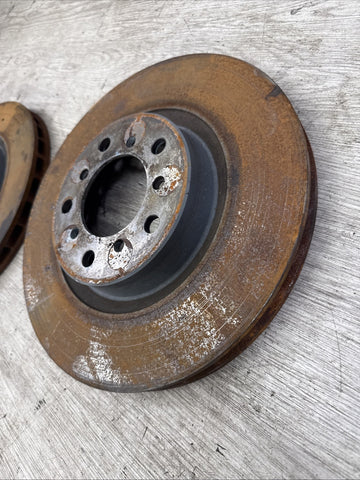 01-06 BMW E46 M3 Front Discs Brakes Rotors Zimmerman
