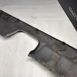 01-06 BMW E46 M3 Rear Bumper Lower Lip Diffuser Trim Panel OEM Titan Silver