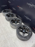 BMW 15-20 F80 F82 F83 M3 M4 Style 437M M Double Spoke Rims Wheels OEM