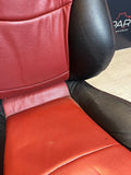 98-02 BMW Z3M Convertible Interior Front Heated Seats Imola Red / Black