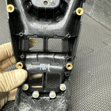 15-19 FERRARI 488 CENTER TUNNEL CONSOLE TRIM PANEL OEM LEATHER