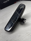 06-10 BMW E60 E63 M5 M6 INTERIOR AUTODIM REARVIEW MIRROR w/ HOMELINK