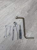 01-06 BMW E46 325 330 M3 Emergency Trunk Tool Tools Kit Set OEM HEYCO