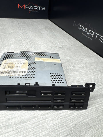 2001 BMW E46 M3 AM FM Radio Stereo Cassette Business C43 6902716