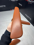 01-06 BMW E46 M3 Convertible Door Upper Arm Rest Armrest Pads Cinnamon